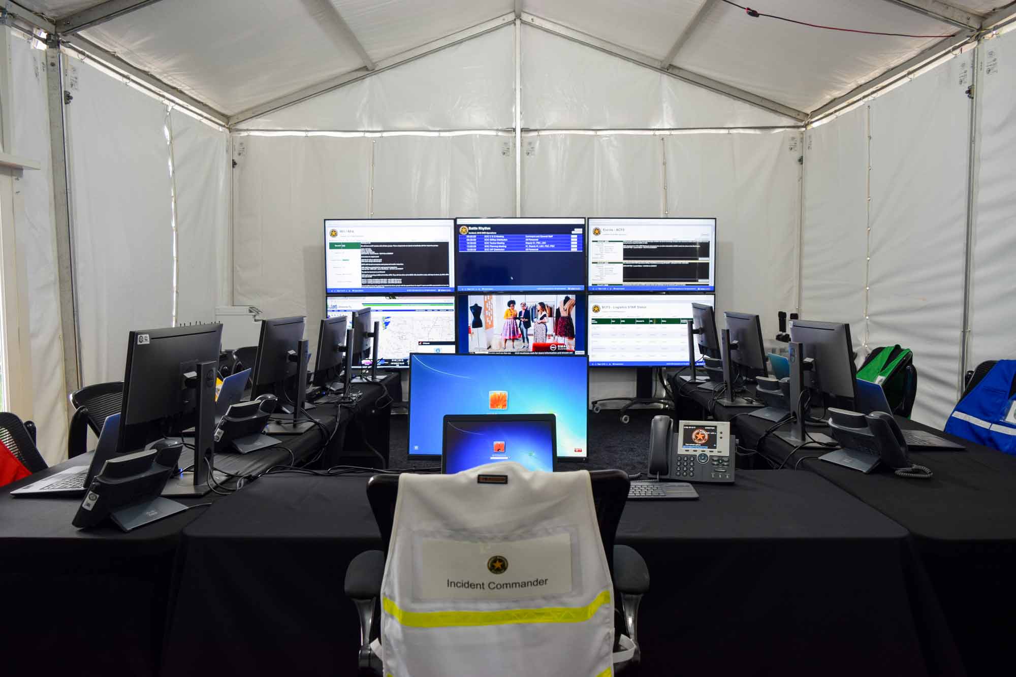 Medical & Command Tents