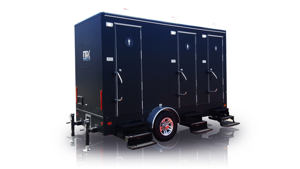 Mobile restroom trailer